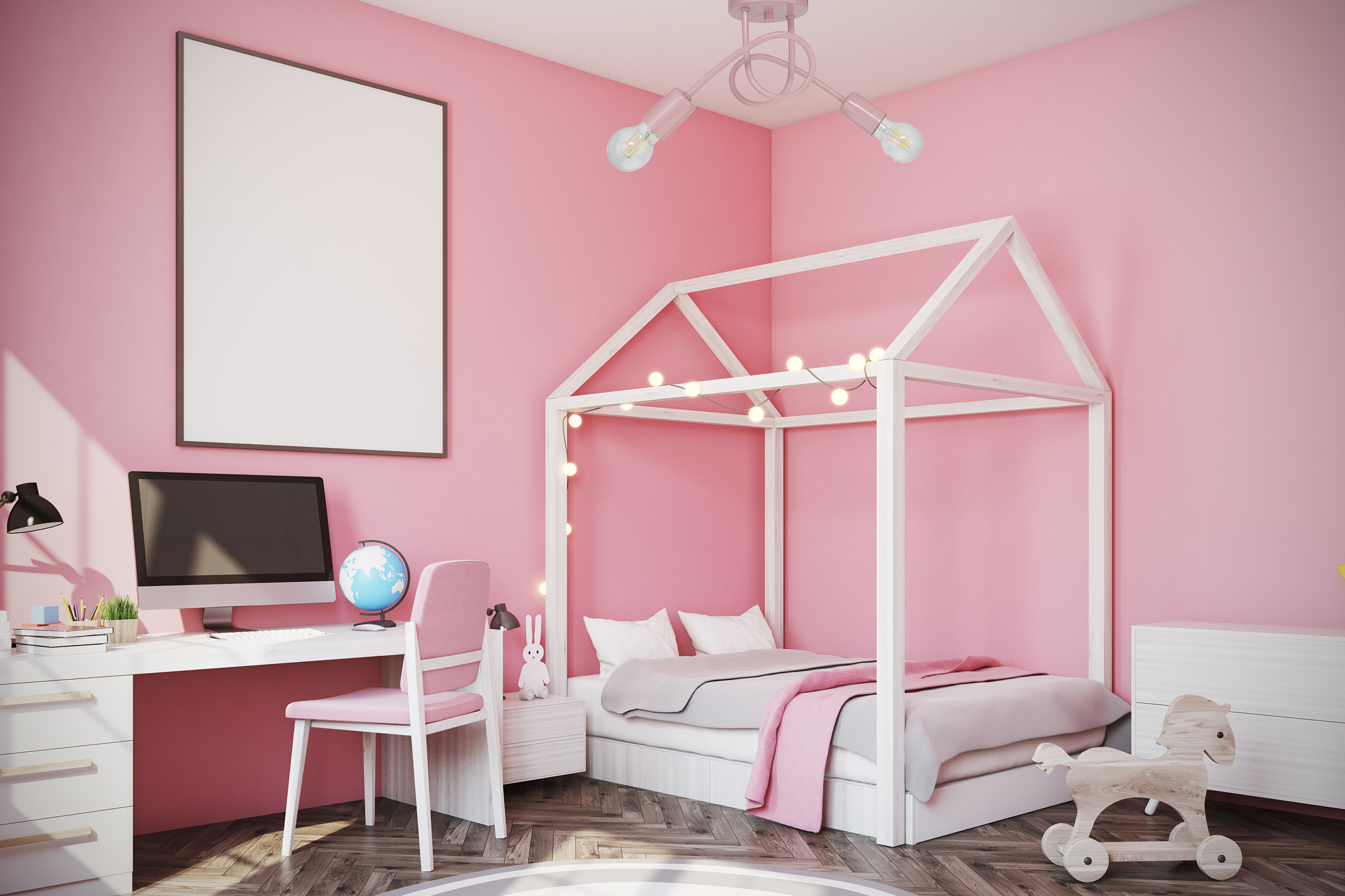 loft 2 pastel róż aranżacja 1