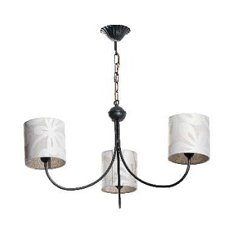 Люстра 18403 Черная структура Абажур 18n2303